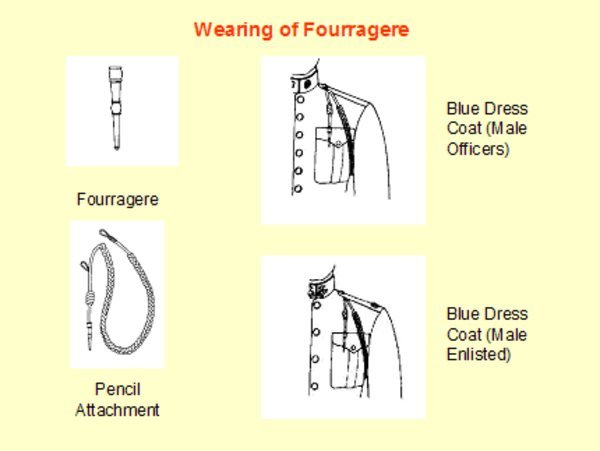 french fourragere dress blues